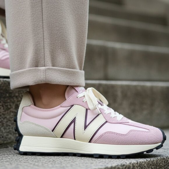 New Balance Shoes - New Balance 327 Women's Sneakers Shoes ~Various Sizes~ Sugar Rose / Deep Plum